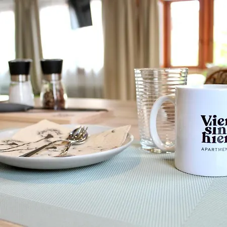 Vier Sind Hier Apartment *